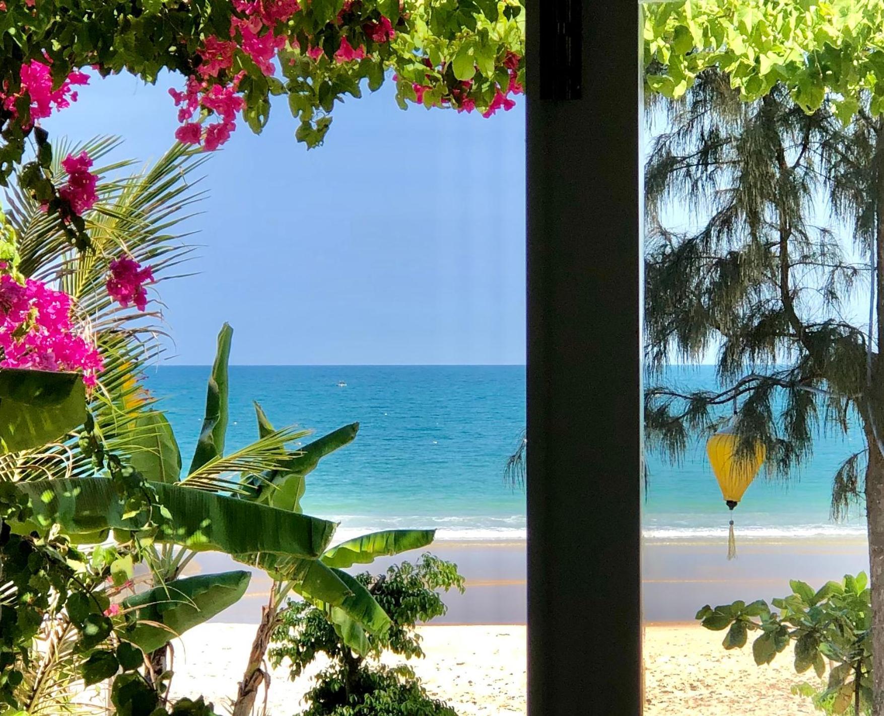 Robinson Beach Bungalow Vinh Hoa ภายนอก รูปภาพ