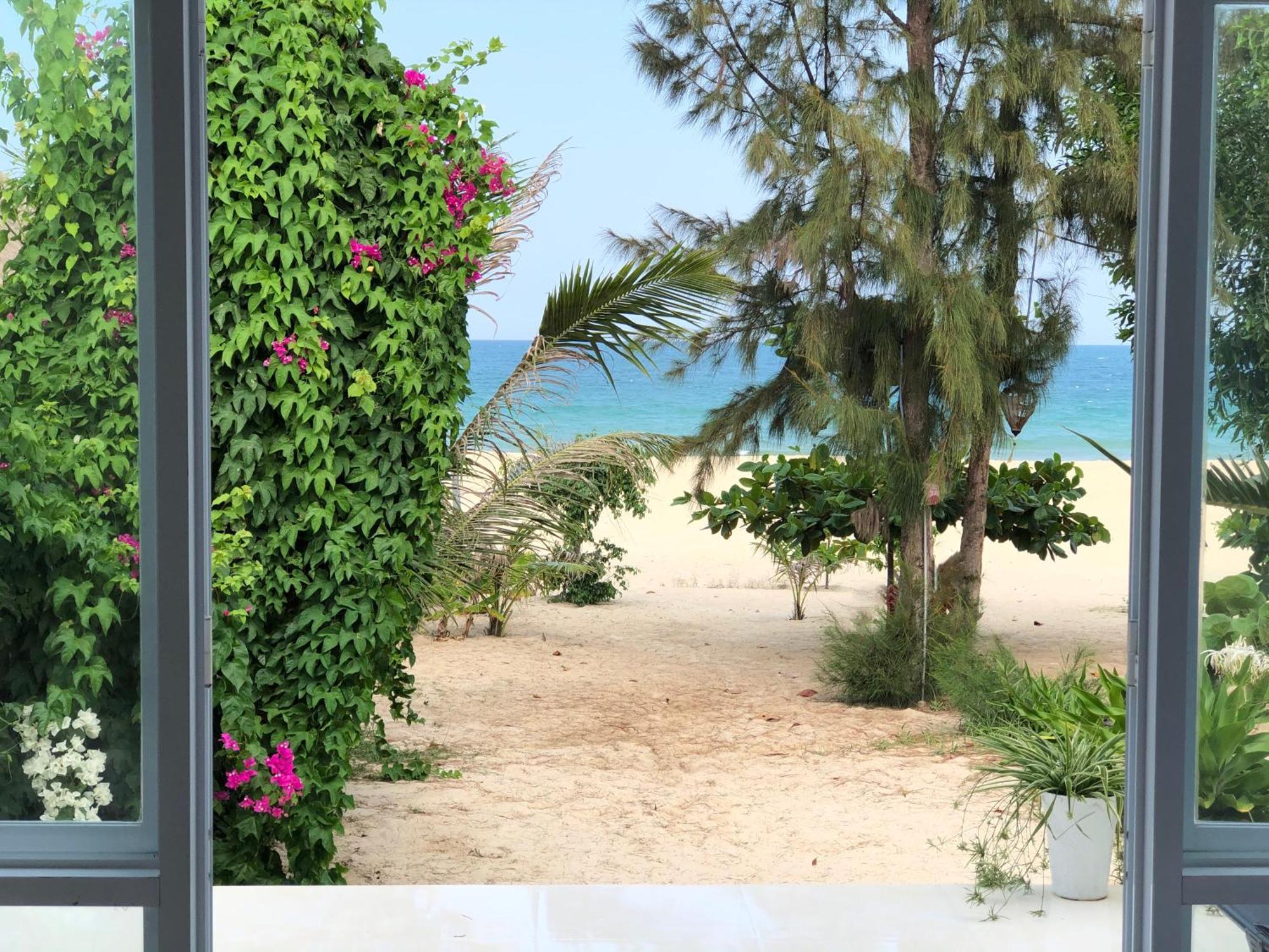 Robinson Beach Bungalow Vinh Hoa ภายนอก รูปภาพ